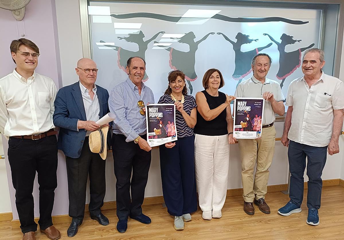 Presentación del cartel de Mary Poppins.