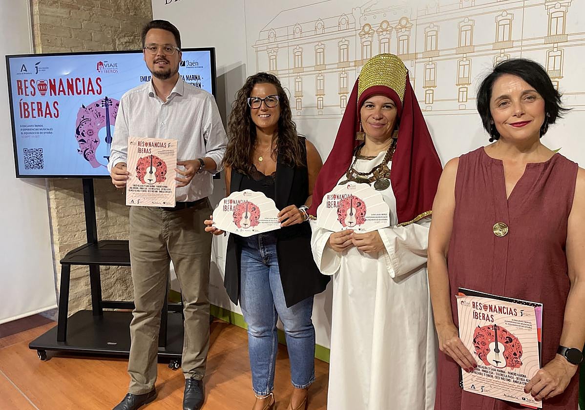 Presentación en la Diputación de Jaén.