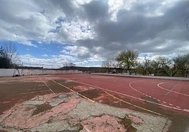 Situación de la pista del colegio.