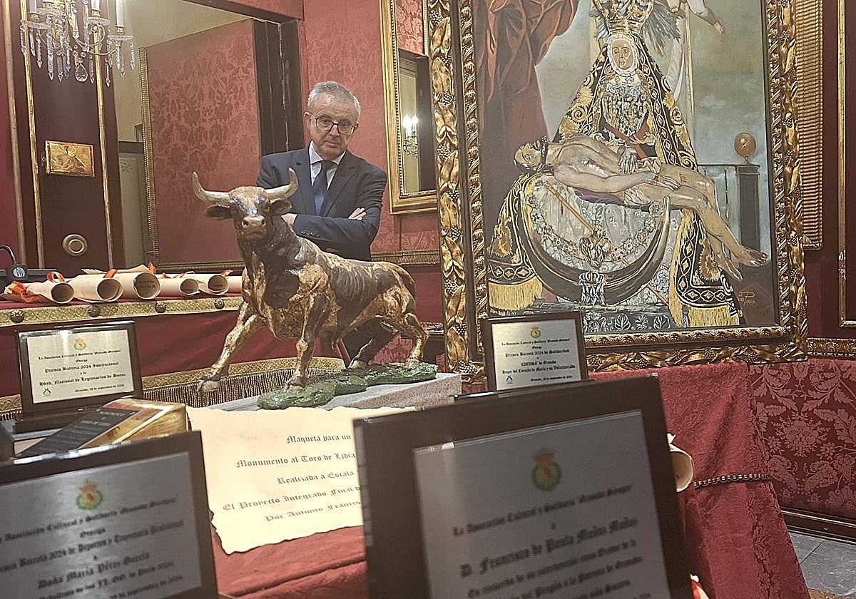 El presidente de la asociación, Antonio Francisco Méndez.