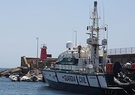 Una de las embarcaciones del Servicio Marítimo de Guardia Civil.