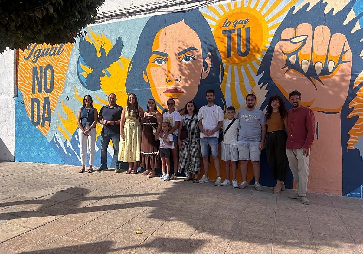 Nuevo mural de Ibros.