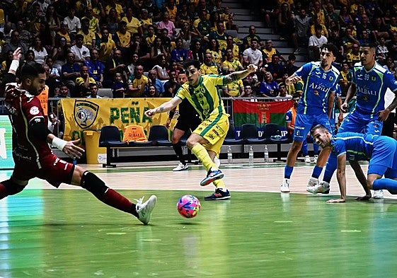 El conjunto amarillo firmó una buena primera mitad.