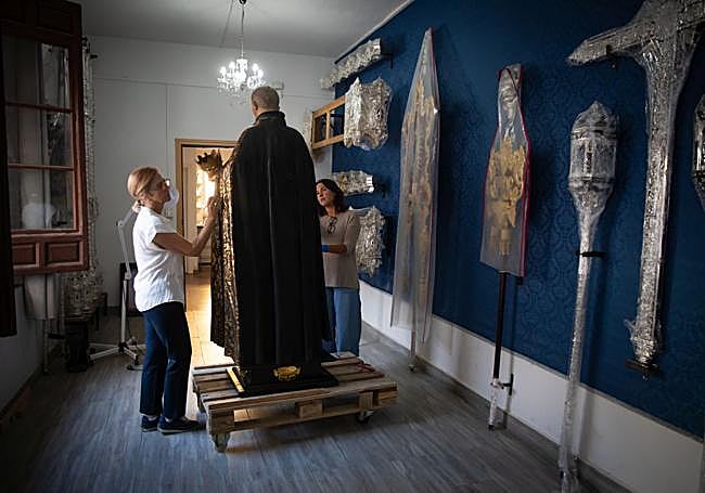 La imagen será traslalada en los próximos días.