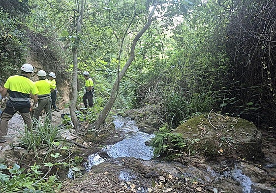 Actuaciones realizadas en el río Cerezuelo.
