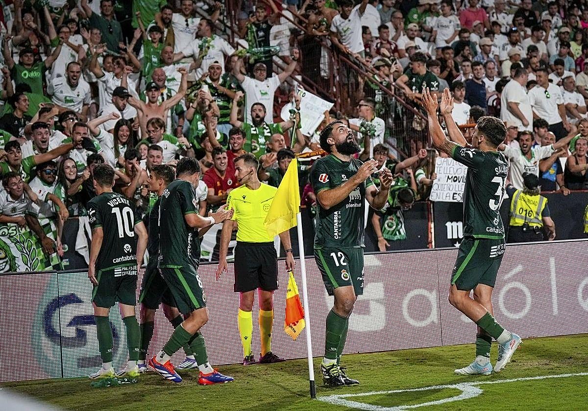 El Racing ha demostrado ser un equipo con mucha pegada en este arranque de Liga.