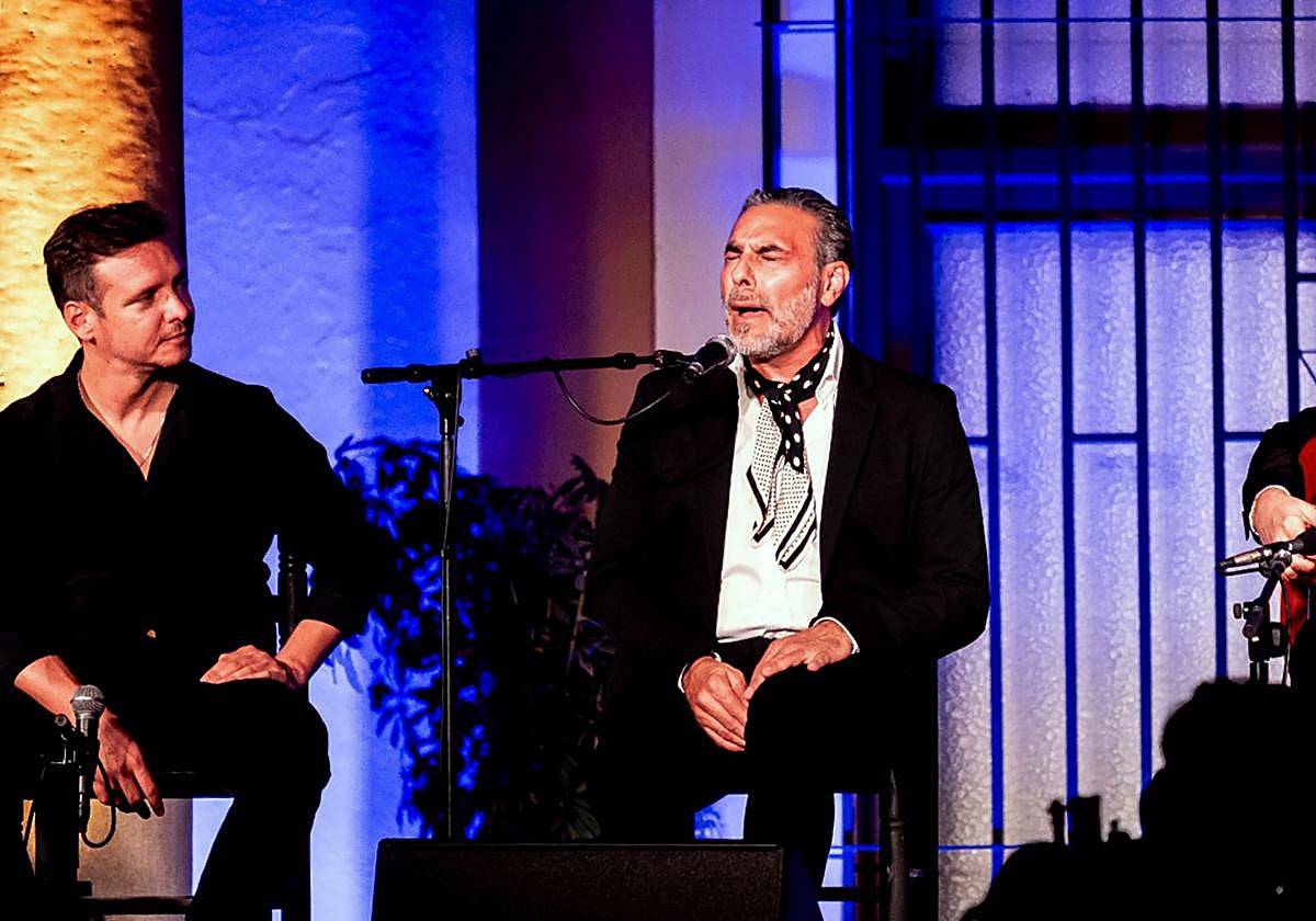 Actuación de Pedro 'el Granaíno' en la Abadía del Sacromonte