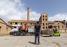 Las obras permitirán la mudanza de los primeros trabajadores a la Azucarera
