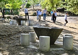 Zona de descanso en el Área Recreativa.