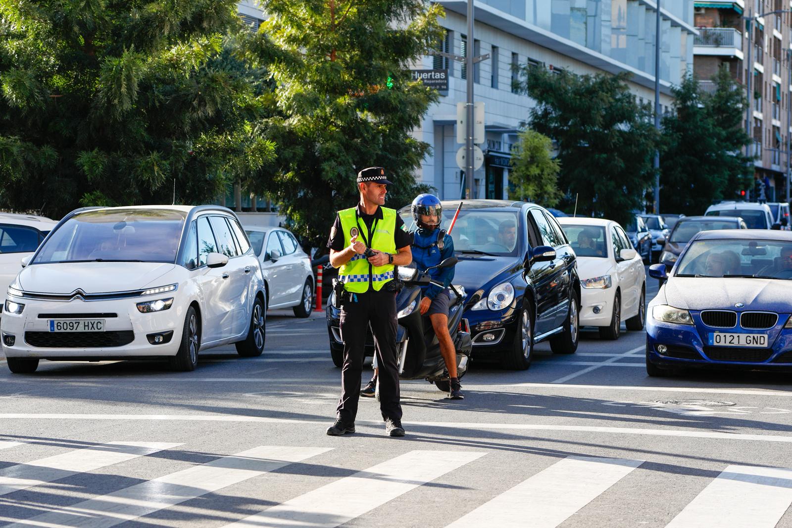 El primer día de colegio en Granada, en imágenes