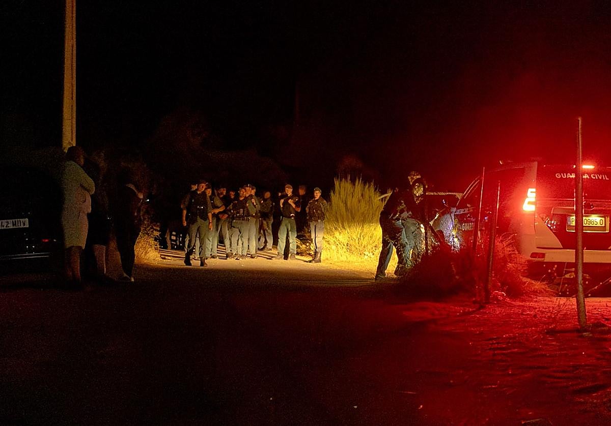 Noche de tensión en Huétor Santillán.