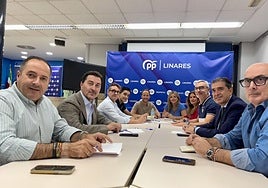 Reunión con los alcaldes de comarcas del PP.