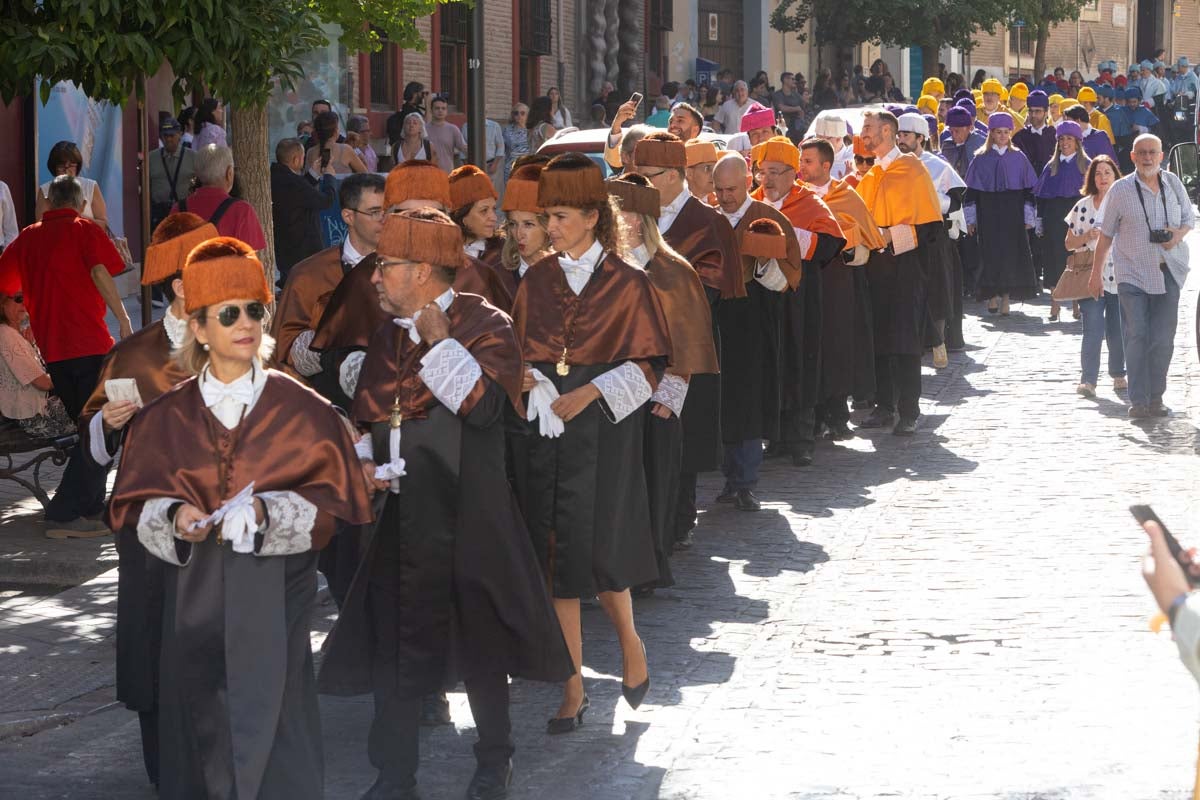 Así ha sido la inauguración del curso en la Universidad de Granada