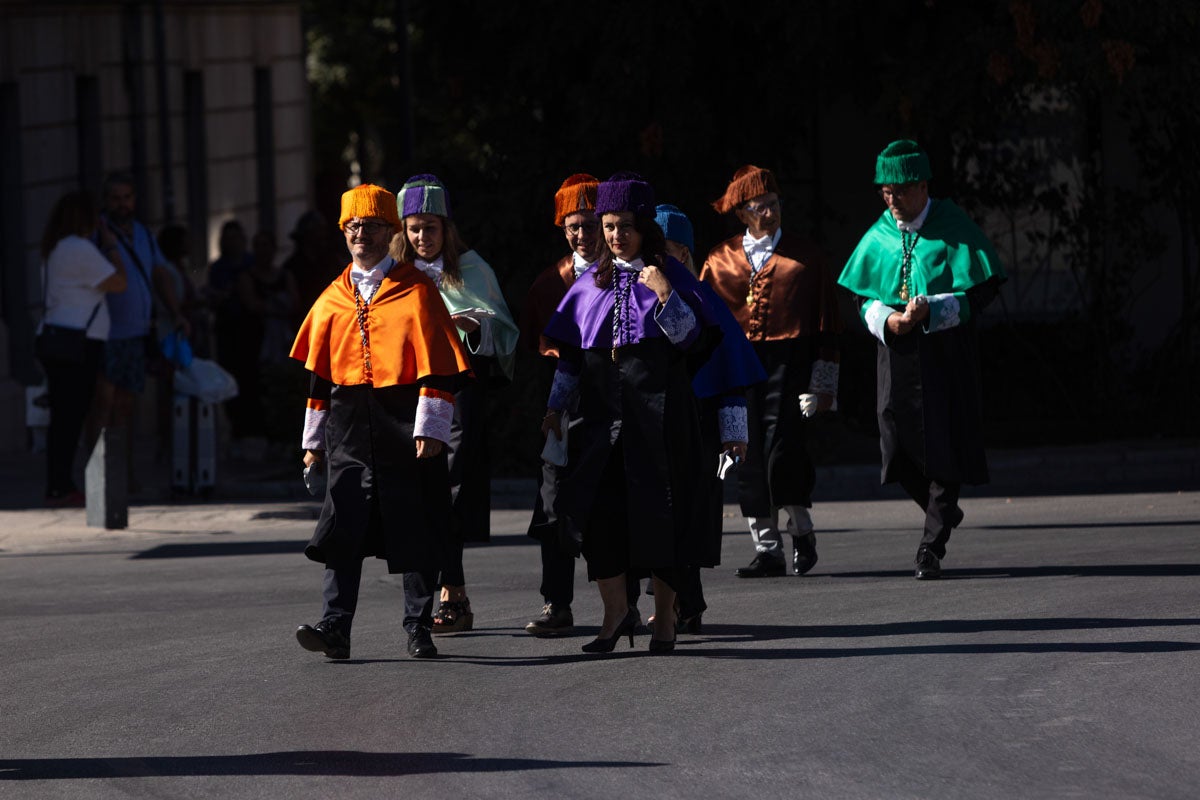 Así ha sido la inauguración del curso en la Universidad de Granada