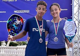 Liberto Amate y Marina García.