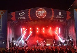 Imagen del Zaidín Rock de 2025.
