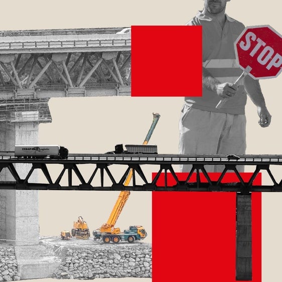 Los arreglos de urgencia en el viaducto de Rules suman ya tanto como la obra inicial
