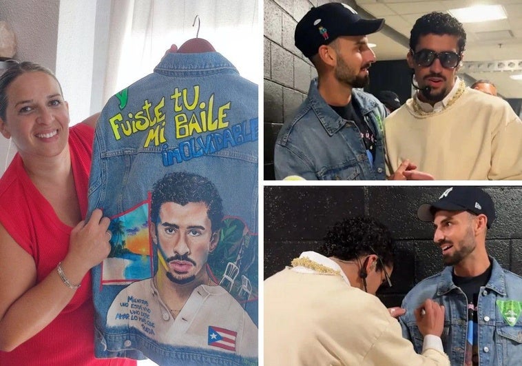 El diseño de una artista de La Herradura llega hasta Bad Bunny en Puerto Rico