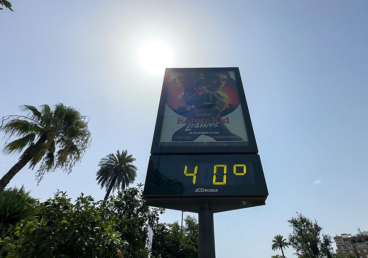 Andalucía puede alcanzar los 40 grados esta semana