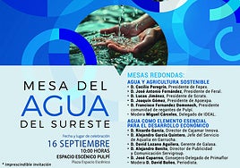 El Sureste español debate el futuro del agua como recurso desde Pulpí