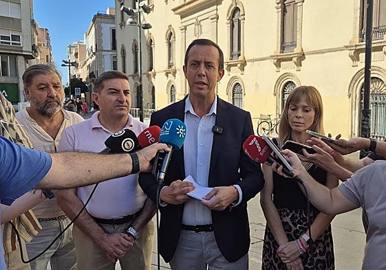 El secretario general del PSOE de Almería, José María Martín.