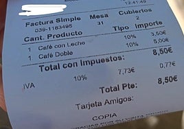 Cuenta que se ha hecho viral de un bar de Granada.