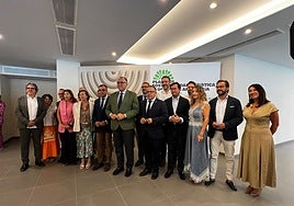 El acto estuvo presidido por el consejero Arturo Bernal y el alcalde anfitrión, Juanjo Ruiz Joya.