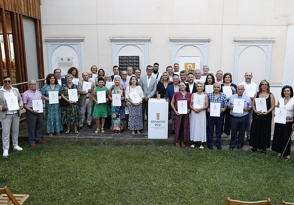 Más de treinta asociaciones de vecinos de Granada se adhieren a la candidatura de Granada Capital Europea de la Cultura 2031