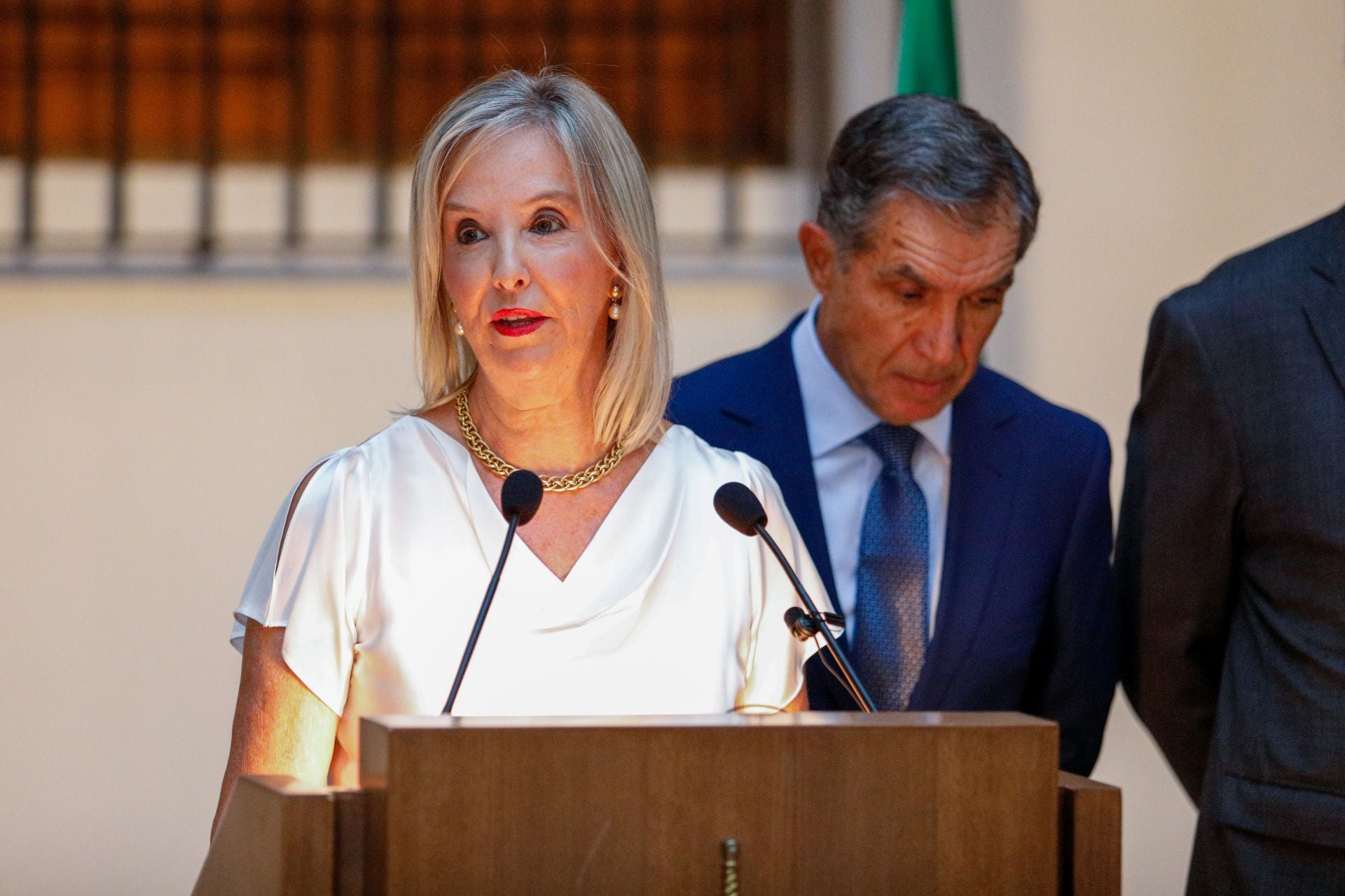 Apertura del año judicial que tuvo lugar ayer en la Real Chancillería de Granada