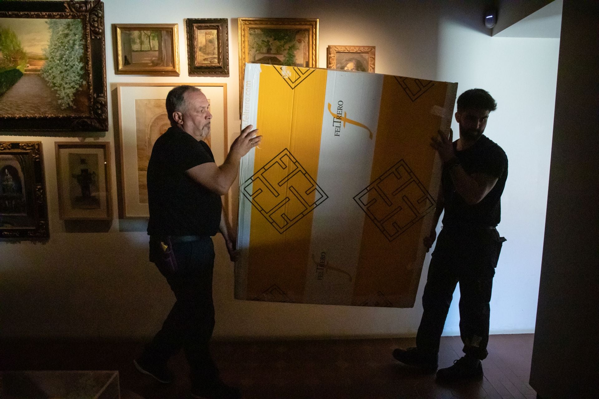 Así fue el traslado del &#039;Jardín de Lindaraja&#039; de Sorolla al Museo Ángel Barrios