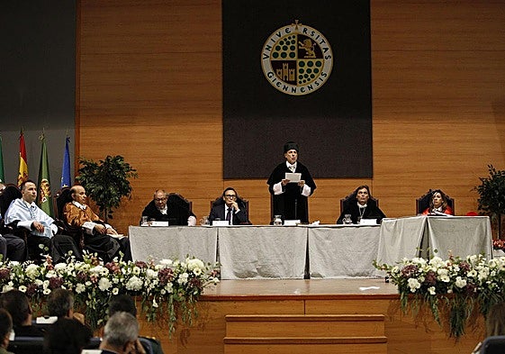 Intervención del rector de la UJA en la inauguración del curso académico 2025-2026.