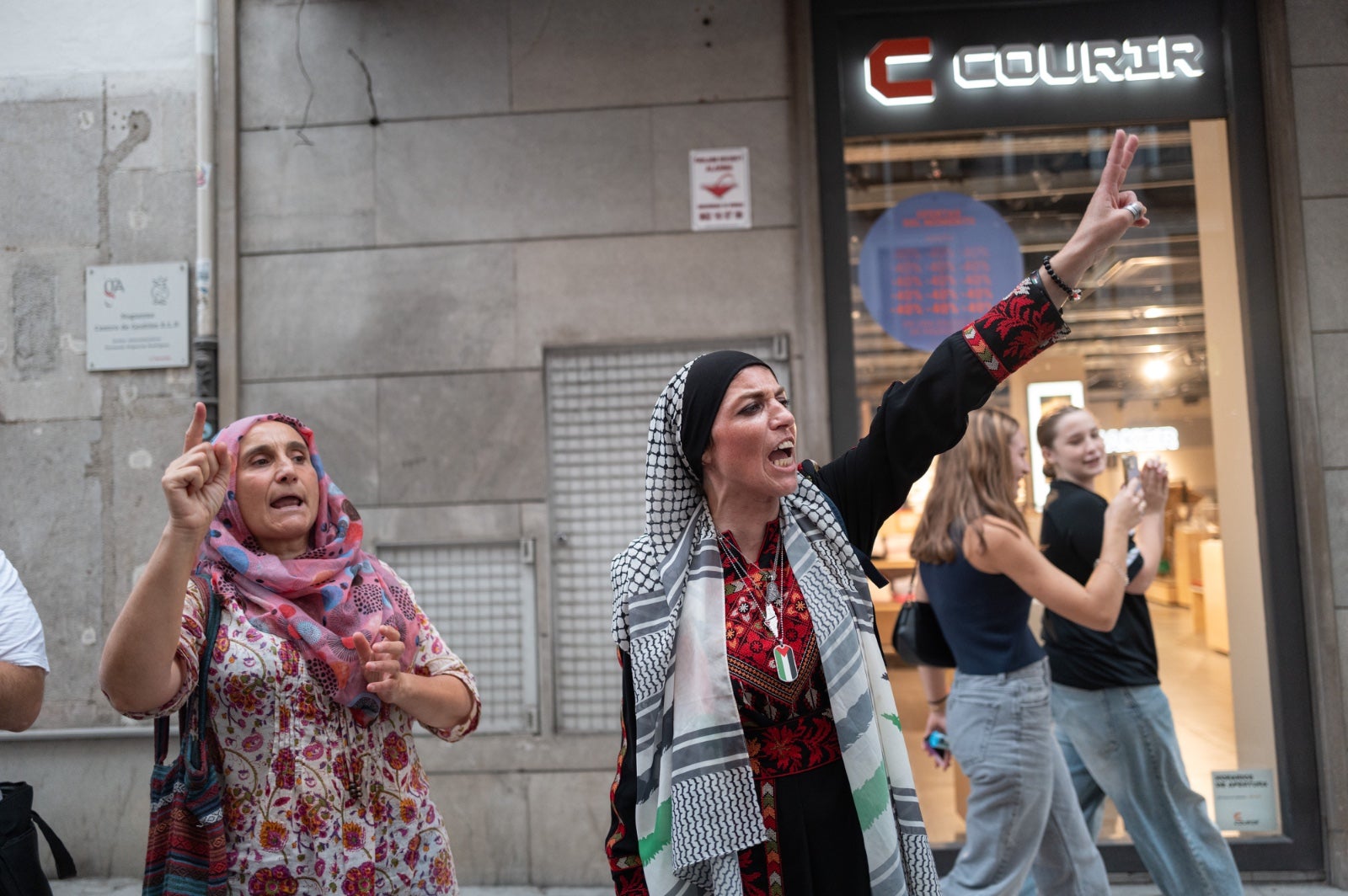 Las imágenes de la marcha en Granada contra el genocidio en Gaza