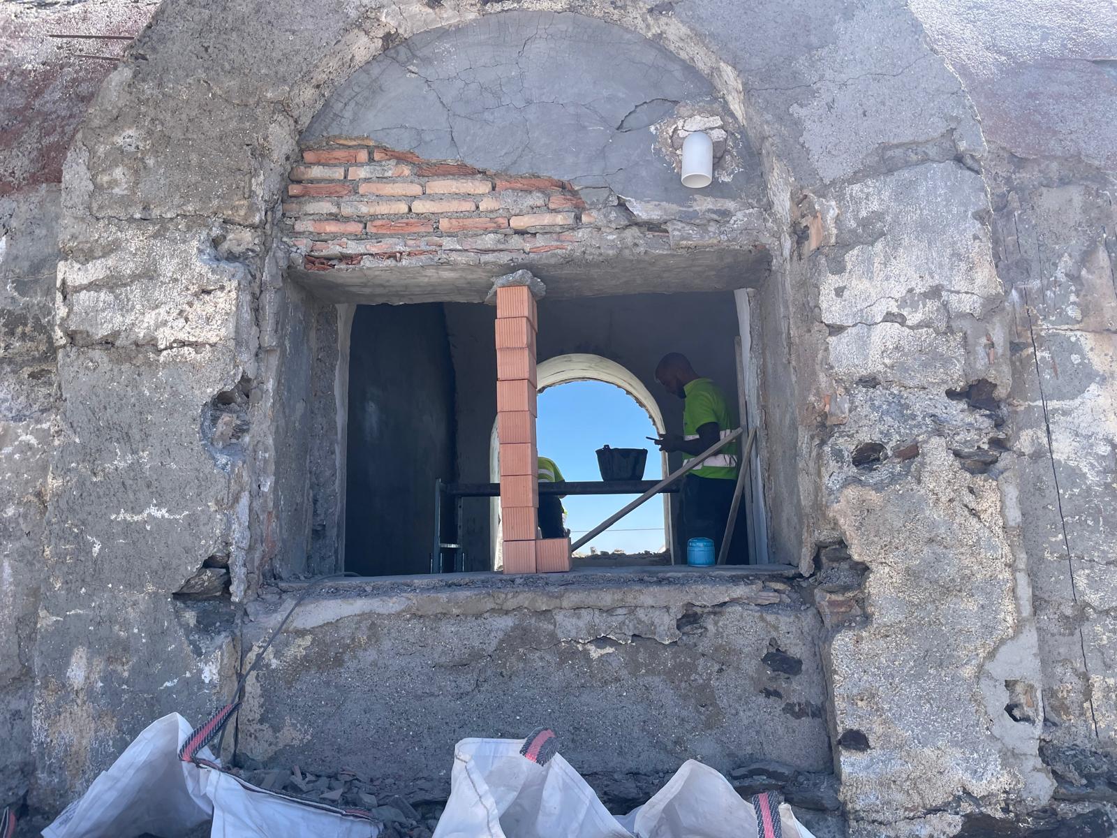 Las obras del refugio de Elorrieta, en imágenes