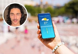 Un profesor aclara cómo se debe ver el tiempo en el móvil