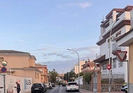 Calle de Maracena en la que tuvieron lugar los hechos