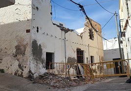 Una de las zonas en «mal» estado del municipio.