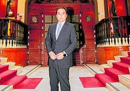 José Antonio Nieto, consejero de Justicia, en Almería.