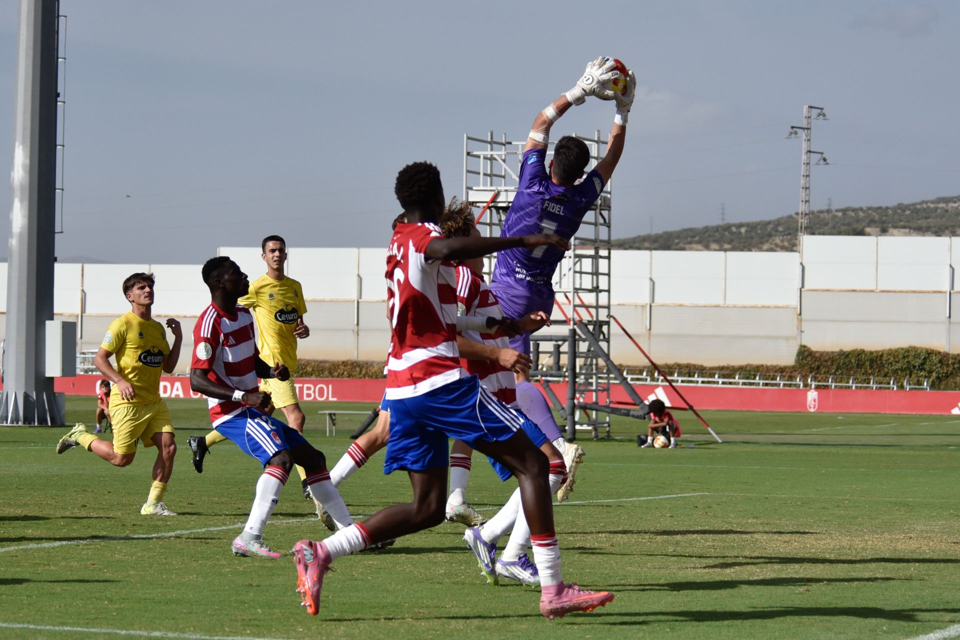 Las mejores imágenes del Recreativo Granada - Huétor Tájar