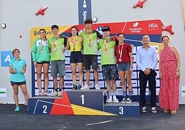 Manuel Pastor y Júlia Benach se coronan en bloque para cerrar la Copa de España de Escalada en Mijas