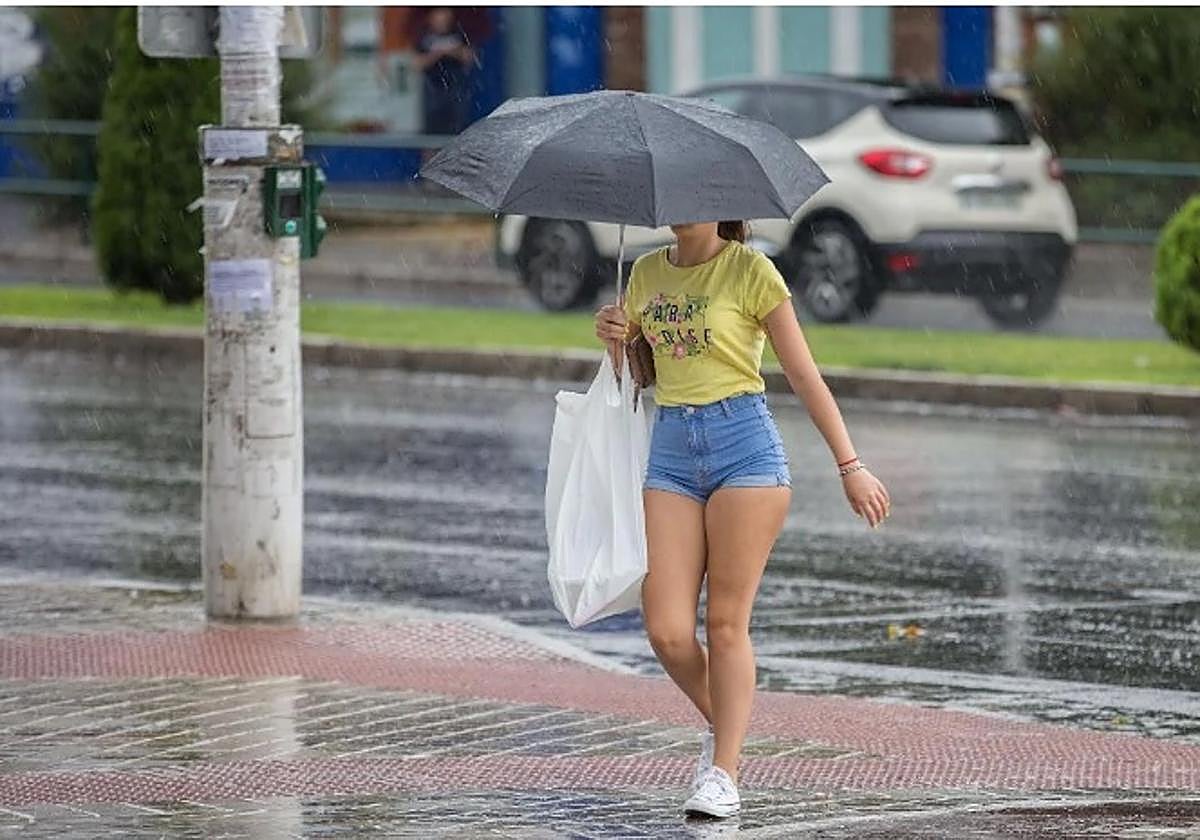 Aemet advierte de lluvias en Granada y más zonas de Andalucía con caída de grados