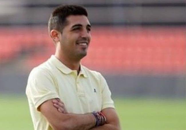 David Peláez, en una foto de archivo en la Ciudad Deportiva del Granada.