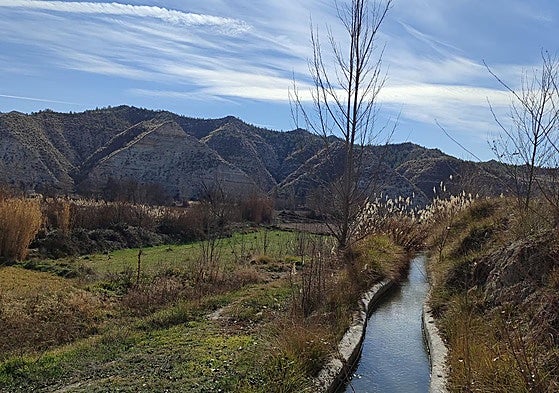 Acequia de las Viñas, en Castilléjar.