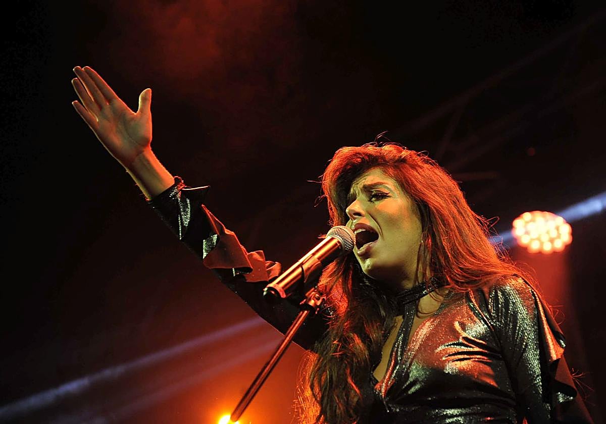 Soleá Morente, en uno de sus últimos conciertos en Granada.