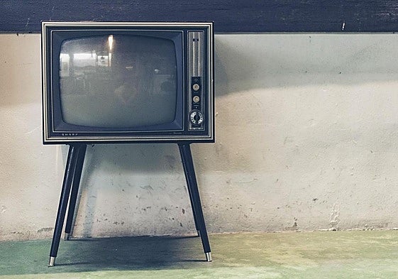 Televisor antiguo.