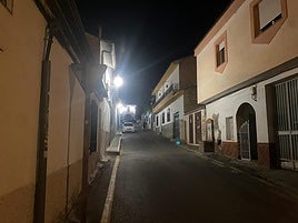 Calle en la que se han producido los hechos.