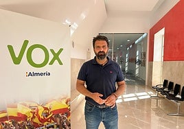 Juan Francisco Rojas, concejal de Vox en Almería.