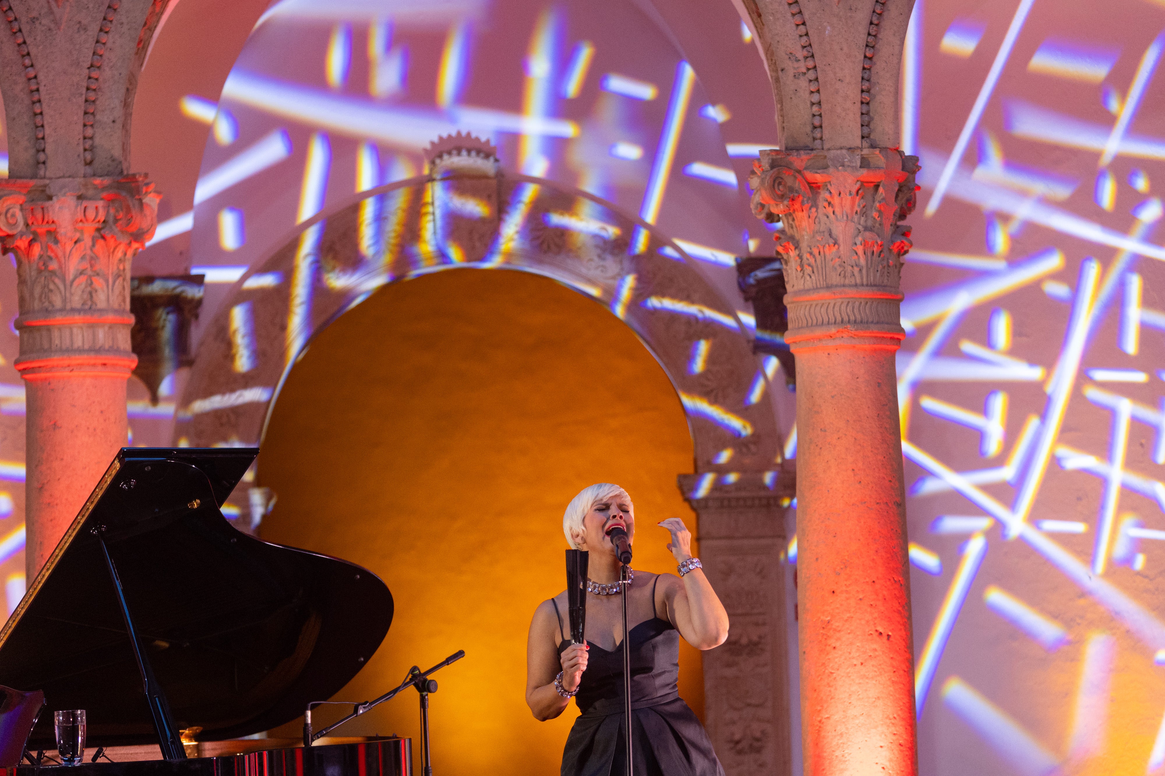 Las imágenes de la inauguración del castillo de La Calahorra este miércoles