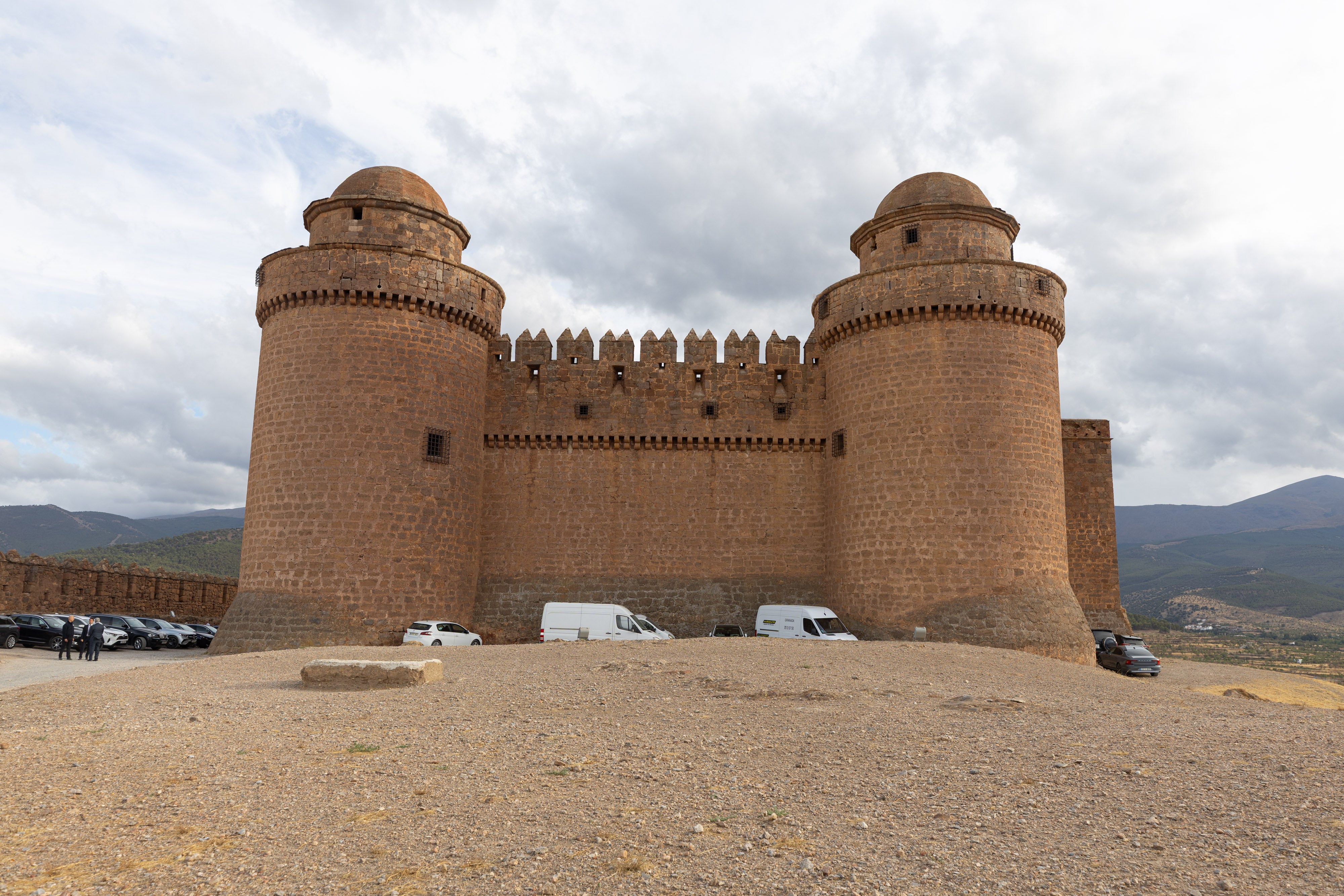 Las imágenes de la inauguración del castillo de La Calahorra este miércoles