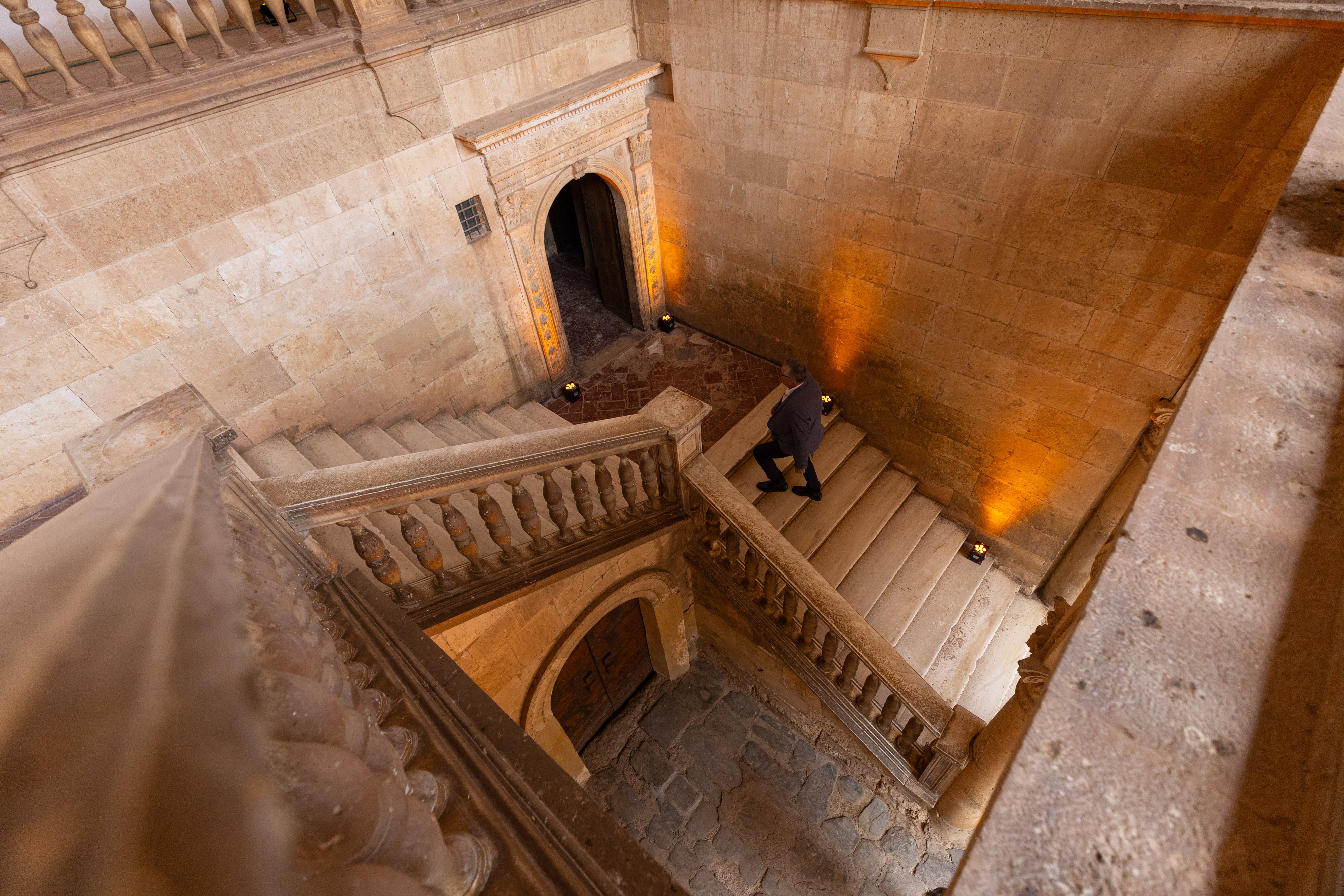 Las imágenes de la inauguración del castillo de La Calahorra este miércoles