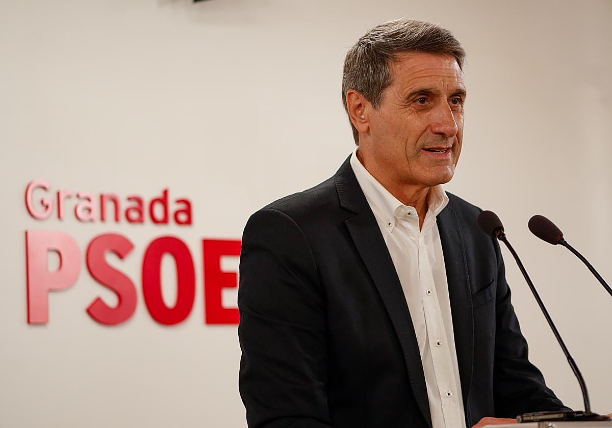Pedro Fernández, delegado del Gobierno en Andalicía y secretario general del PSOE de Granada.